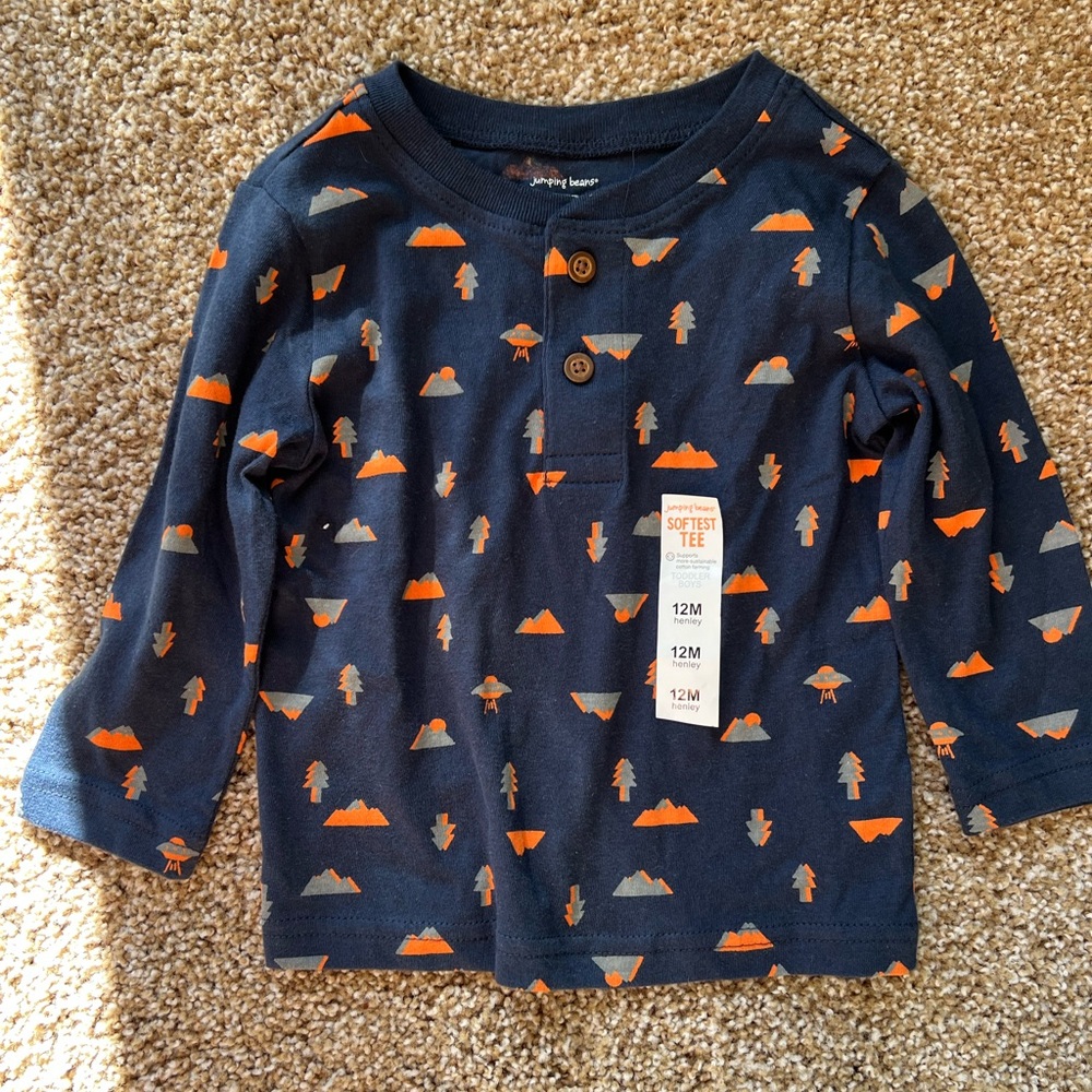 Jumping Beans Mountain Henley